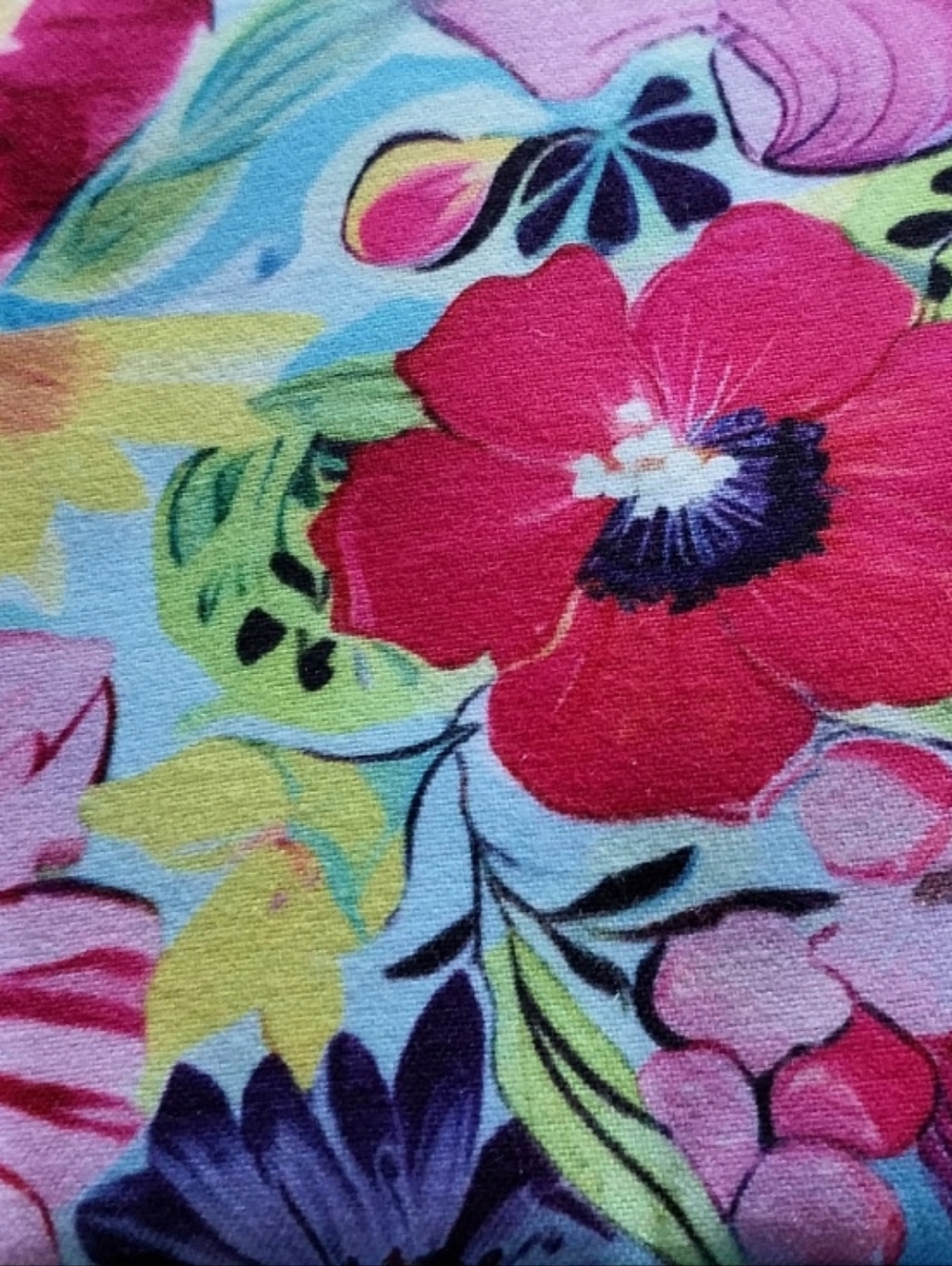 Floral Make-up Bag (Padded, Waterproof) - Picture 3 of 5